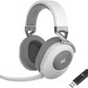 Corsair HS65 Wireless Multiplatform Gaming Headset with Bluetooth - Dolby Audio 7.1 - Omni-Directional Microphone - iCUE Compatible - PC, Mac, PS5, PS4, Mobile - White