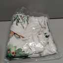 NANAN Christmas Pillow Covers 20X20 Set of 4 Green and White Christmas Decorations Merry Throw Pillow Covers Xmas Tree, Berry, Bell, and Pinecone Pattern Decor