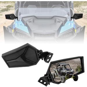 Rearview Side Mirrors for Polaris RZR XP XP4 1000 Turbo S 1000 900 2014-2023 Accessories, Adjustable Folding Clear Rear View Side Mirrors Replace #2881198 (2 PCS)