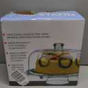 HBlife Cake Stand with Acrylic Dome Cover (12.2"), Multifunctional Serving Cookie Platter Punch Bowl and Cake Plate for Dessert Table Display for Parties (6 Uses)