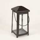 Brown Lanterns Decorative Indoor, Tempered Glasses : 12 inch