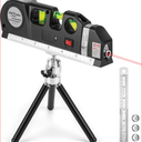 Laser Level Tool Multipurpose Laser Level Line Laser Kit With triangle bracket for Picture Hanging, cabinets Walls by AikTryee
