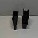 Cybertruck Accessories - Door Handle Storage Box Organizer for Tesla Cybertruck 2024, 4pcs ABS Shell + PVC Lining Interior Organizer (Black)