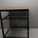 Mini Fridge Stand with Storage, Fridge Cabinet, Heavy Duty Refrigerator Stand Beverage, Dorm Fridge Cart, Microwave Stand, Nightstand, Kitchen Storage Organizer, End Table, Record Player Stand