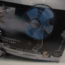 Rowenta Pedestal Fan, 53 Inches, Ultra Quiet Oscillating Fan for Bedroom, Portable, 5 Speeds, Refresh Up to 23-Feet, Silver, Indoor, VU5670