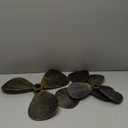 Gisafai 3 Pcs Metal Nautical Ship Propeller Wall Decor Nautical Wall Art Decorative Boat Plane Propeller Rustic Vintage Decor for Home Ship Airplane