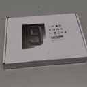 ISUNMEA 9 Inch Solar Lighted House Numbers for Outside, Light Up Waterproof LED Address Numbers Signs for Houses, Large Personalized Illuminated Exterior Modern House Numbers Light (9-Black, 9IN)