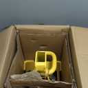 YELLOW JACKET Car Jack Stands 3 Ton with Double Locking and Large Foot Base for Lifting SUVS, Heavy Duty Steel, 6600 lb Capacity, 1 Pair, Yellow