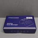 KingPavonini Cordless Knee Massager for Pain Relief, Newly 4 Motors Vibration, 5 Heat Levels, 6 Massage Modes, Knee Heating Pad for Knee Pain, Heated Knee Massager Brace, Gifts for Mom Dad (2 Packs)