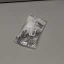 Mending Plate, Black Metal Flat Straight Brace Bracket, Double-Wide Metal Plate, Joining Plate for Wood Furniture Fence Fastening with Screws in 2 Different Lengths (30x70mm, 10 Pack)