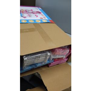 Pink Villa Playset for Girls Ages 3-7, 4-Story 10-Room House with 2 Dolls, Furniture & Accessories, Pretend Play Toddler Toy, Birthday Gifts for Kids 3-8