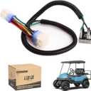 10L0L Golf Carts Voltage Reducer Harness for Club Car Precedent Gas, Golf Cart Gas 12 pin /9 pin Converter Harness