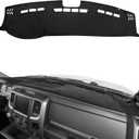 JOYTUTUS Dash Cover Dashboard Cover Mat Compatible with 2010-2018 Ram 1500 2500 3500 & 2019-2024 Ram 1500 Classic Model, Car Interior Dash Covers, Dash Board Cover for Car Trucks, Never Fade Dashmat