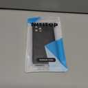 NITITOP Compatible with iPhone 13 Mini Case Cute Cherry Bow Ribbon Pattern for Girls Women Soft TPU Durable Full Camera Lens Shockproof Protective Cover - Black