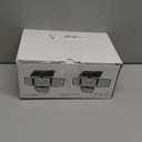 3000LM Solar Lights Outdoor with Motion Sensor,4 Head 270 Wide Angle Street Area Lights,IP65 Waterproof Security Lighting with 3 Modes(Remote,2 Pcs)