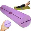 Small Size Medium Density EVA Foam Roller for Back & Leg Pain; Sore Muscle Recovery; Trigger Point Body Massage Roller 3.75 x18inch for Physical Therapy; Helps as Spine Cracker Stretcher