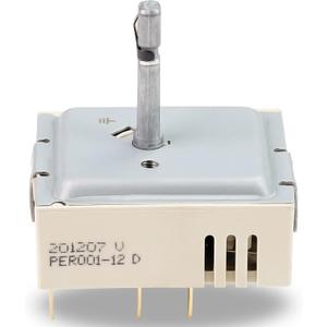 DG44-01006B PER001-12 D Range Dual Surface Element Switch DG44-01006B Control Switch Compatible with Samsung Replacement Numbers: PER001-12 D, AP6037530, PS11771631, EAP11771631, PD00035203