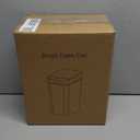 Yatmung Touchless Bathroom Trash Can - 2.5 Gallon Smart Trash Can Sensor Motion - Skinny Trash Bin with Lid - Electric, Narrow, Plastic, Auto Open - Small Slim Automatic Garbage Can (Black)