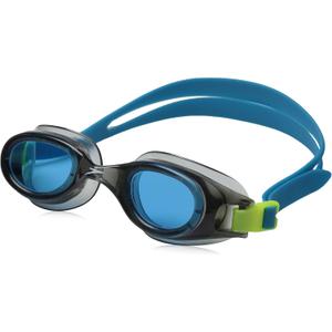 Speedo Junior Hydrospex Print Swim Goggle (One Size, Grey/Blue)