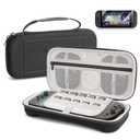 Carrying Case for Nintendo Switch 2(2025) - Hard Travel Shell Protective Storage Bag Holds 10 Game Cartridge and Tempered Glass Screen Protector for Nintendo Switch 2, Waterproof & Shockproof Design