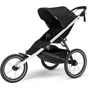 Thule Glide 3 Single Child All-Terrain & Jogging Stroller, Lightweight, air-Filled Tires, Twist Hand Brake, Fixed Front Wheel