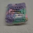 Tatuo Pastel Rainbow Backdrop Curtains Sheer Curtain Tulle Panels for Kid Baby Shower Unicorn Birthday Party Window Classroom Decorations 6 Panels(354 inch/ 30 feet in Total Width,Bright Color)