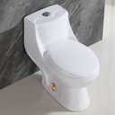 Mushroom Toilet Bolt Caps Porcelain Toilet Bolt Covers Decorative,Fun Toilet Screw Cover Caps,2Pcs Ceramic Mushroom Toilet Screw Caps,Toilet Bowl Bolt Covers for Bathroom Decor,Easy to install (D1)