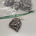 QUEENTAS 6 pack 10 inch Short Crochet Hair for Black Women African Jamaican Bounce Curly Crochet Braids Brown Synthetic Hair Extension Passion Twist Jerry Wand Curl(8mm)(Natural Black/Brown)