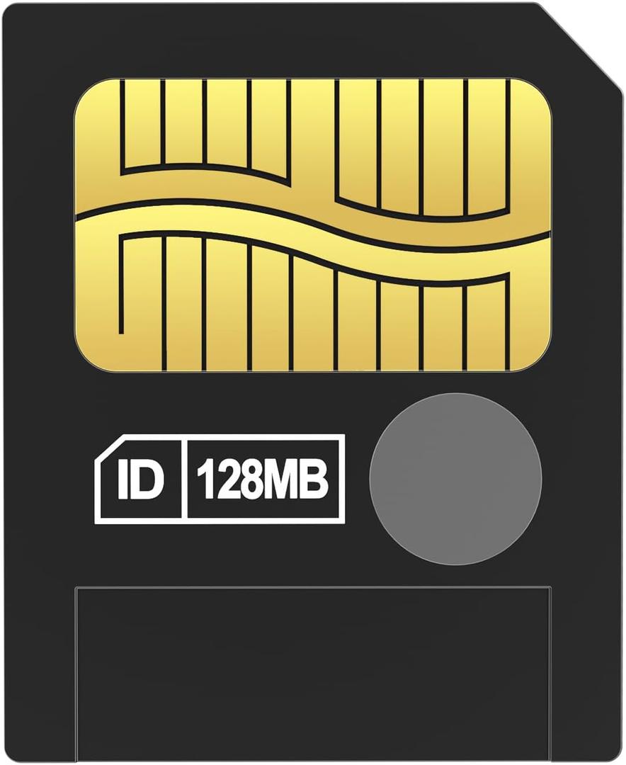 SmartMedia Card 128MB SM Memory Card (Black-128mb)