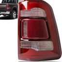 LED Tail Light Compatible With 2019-2024 Dodge Ram 1500 Passenger Side
W/ Blind Spot,Red Cover,Right side taillight,Rear light,Replace 68262530AH