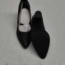 LAICIGO Women's Pointed Toe Pumps Chunky Block High Heel Slip On Dress Party Wedding Shoes 6.5