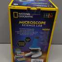 NATIONAL GEOGRAPHIC Microscope for Kids - Science Kit with an Easy-to-Use Kids Microscope, Up to 400x Zoom, Blank and Prepared Slides, Rock & Mineral Specimens, STEM Project Toy