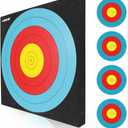 LWANO 20'' Foam Target High-Density Archery Bow & Arrow Target for Backyard