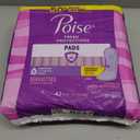 Poise Incontinence Pads & Postpartum Incontinence Pads, 6 Drop Ultimate Absorbency, Long Length, 42 Count, Packaging May Vary