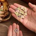 2pcs Bookmark Butterfly Flower Theme Pretty Book Marks Set with Bookmarks for Women, Cute Book Markers for Writers, Kids, Teens, Men Readers, Reading Accessories Gifts for Book Lovers (Pink)