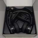 Wireless Headset with Mic for Work(Upgrade Volume Knob & Charging Indicator), Bluetooth Headset with Microphone for PC, with Noise Cancelling/Mute/USB for Call Center/Office/Home/Computer/Teams/Zoom (Black)