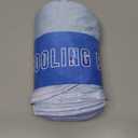 HOMFINE Cooling Blankets for Hot Sleepers - Summer Blanket Thin Lightweight Breathable Soft Double Side Enhanced Cooling Blanket for Bed Sofa, Keep Cool for Night Sweats (Light Blue, 60 x 80 inches)