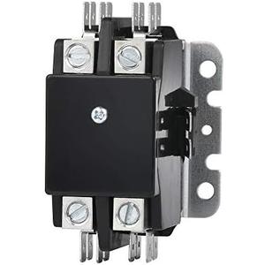 SunLee 2 Pole 40 Amp contactor 120v coil UL 2 pole Lighting Load 50 AMP Contactor equivalent to 42CF15AF Condenser Compressor Contactor