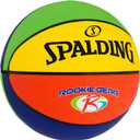 Spalding Rookie Gear 27.5" Basketball | Lighter to Help Develop Technique | Designed for Indoor & Outdoor Play