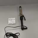 HOT Tools 24K Gold Professional 1 1/4" Extended Barrel Curling Iron with Clamp for Tousled Curls - 24K Gold Technology for Long-Lasting Results & Longer Barrel for Easy Styling