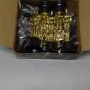 Bedwina Gold Trophy Award Mini Trophies Bulk - (Pack of 12) 6 Inch Tall Plastic Golden Statue Award, Party Themed Decorations, Winners or Appreciation Gifts Game Prizes for Adults & Kids