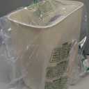 Ninestars 3 Gallon Automatic Trash Can, 12L Touchless Motion Sensor Bathroom or Bedroom Garbage Can with Odor-Sealing Lid, Impact-Resistant ABS Plastic, White (Cream)