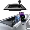 ZKJAYOE Magnetic Jeep Phone Mount for 2011-2017 Wrangler JK JKU with 15W Charging - Dashboard Phone Holder with Magnet for Jeep Wrangler Accessories