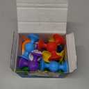 Suction Bath Toys for Baby, 24 Piece Starter Set Suction Cup Toys Stocking Stuffers Preschool Sensory Fidget Toys for Toddlers 1-3 4-8 | No Hole Bath Toy | BPA Free (Large)