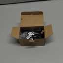 3 Pack Black Extension Cord 6 Feet Polarized Halloween Christmas Extension Cord 2 Prong with Polarized Plug for Connect/Extend Halloween Christmas Light, 5Amps, 120Volt, 432Watt (Total 18 Feet)