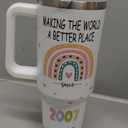 18 Year Old Girl Birthday Gifts Ideas for 40oz Tumbler with Handle & Straw, Mothers Day 18th Birthday Gifts for Girls, Stainless Steel Cup Best Gift for 18 Year Old Girl