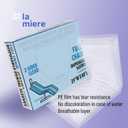 LA MIERE 125Pcs, 29" x 80" Dental/Tattoo Full Chair Covers, Disposable Chair Sleeve, Cover Sleeves