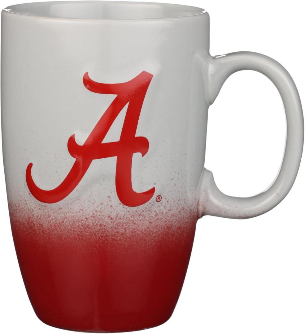 The Memory Company Officially Licensed NCAA 22oz Ceramic Ombre Sculpt Tall Mug - Premium Collegiate Drinkware, Perfect for Hot & Cold Beverages, Ceramic, Team Spirit Drinkware for Fans & Collectors