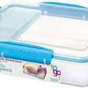 System Lunch to Go, Polypropylene, 3 Compartments, 0.97 LT, Assorted