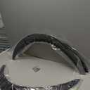 DREAMIZER 80cm Fender Flares Universal for Cars - Wide Body Kit 35mm Flexible Black Widebody Kit Off-road Durable Wheel Arch Protector for Car SUV